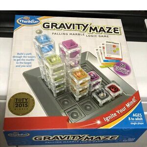 ThinkFun Gravity Maze Logic Game • Ages 8+ • 60 Challenges